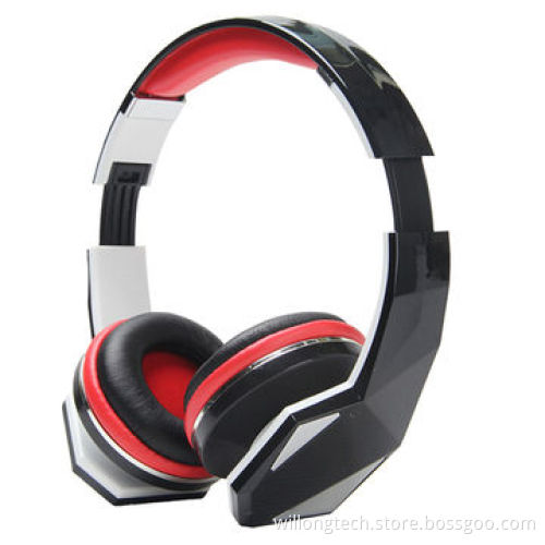 Plastic Foldable Headset Deal with Gloss Paint